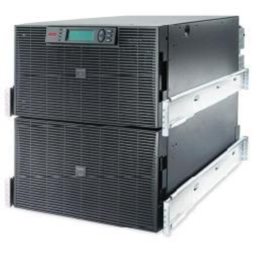 APC Smart-UPS RT - UPS (montabile in rack) - 220/230/240 V c.a. V - 12 kW - 15000 VA - 3 fasi / 1 fase - Ethernet 10/100, RS-232 - connettori di uscita 10 - 12U - nero - per P/N: AR2487G, AR3105W, AR3140G, AR3155W, AR3305W, AR3340G, AR3355SP, AR3355W, NBW